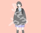 あなたを優しい雰囲気で描きます ふんわりとしたイラストを希望のあなたへ イメージ1