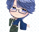 お望みのデフォルメ度合いでミニキャラ作成します 白兎あわの絵でミニキャラ発注しませんか イメージ4