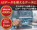 AI生成データの修正・仕上げをプロが対応します Google公式AIプロフェッショナル認定者が丁寧に仕上げ イメージ1