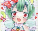 アナログで等身イラスト描きます アナログ画材で手書き特有の質感を出します！ イメージ2