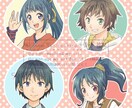 キャラクターアイコンを制作致します 商用可◆SNS・ブログ・webサイト等のアイコンに！ イメージ5