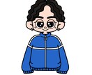 似顔絵風イラストお描きします ポップでハッピーな似顔絵風イラスト イメージ5