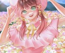 色彩鮮やか♢可愛いイラスト作成します 一枚絵、アイコン、サムネ、グッズ、その他 イメージ5
