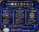 大きな悩みを3つの占術で深く鑑定します ―　霊感タロット×西洋占星術×数秘術で多角的に読み解く　― イメージ3