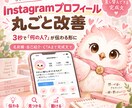 Instagramプロフィールを丸ごと改善します 名前欄・自己紹介・CTAまで完成文でお届け イメージ1
