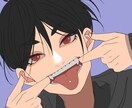短日納品！SNS用のイラスト描きます オリジナル！歌ってみたなどのイラストも作成致します！ イメージ6