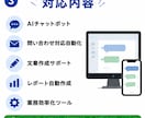 ChatGPT・AI活用ツールを開発します AIを使った業務効率化を支援します イメージ3