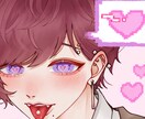 商用利用OK   イラスト描きます SNSのアイコンや1枚絵 描きます！ イメージ2