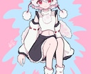 地雷系・病みかわ女の子イラスト制作します オリキャラ・創作女子向けにどうぞ！最短即日納品です！ イメージ5