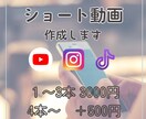 おしゃれでテンポの良いショート動画を作ります Instagram・youtube・tiktokに最適！ イメージ1