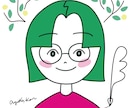 似顔絵でSNS用アイコン作ります ご本人を「かすってる」ゆる～い似顔絵 イメージ4