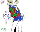 ファンシーで瑞々しい女の子イラスト描きます ファッション色彩をもつ現役デザイナーが描きます イメージ4