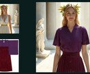モデルの服と背景だけ変えます AIで服や背景を自由にカスタマイズ イメージ4