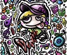 デフォルメ＆ボップなイラスト制作します ポップで可愛いガチャガチャイラスト。ちょいホラー要素あり。 イメージ2