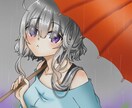 可愛い女の子アイコン描きます 可愛い絵柄好きな方向け活動者向け イメージ1