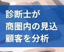 中小企業診断士が、商圏内の見込顧客を分析いたします 見込顧客が明らかになることで、訴求ポイントが明確になります！ イメージ2
