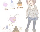 SNS・アイコン用のデフォルメアイコン描きます あなただけのデフォルメキャラを作成します！ イメージ4