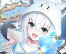 SNSアイコンやサムネ用イラストお描きします かわいい女の子からかっこいい男性まで！お気軽にご相談ください イメージ4