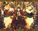 ポップで可愛い一枚絵作成します 一枚絵★オリジナル・BL・GL・NL可★ イメージ3