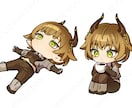 SDキャラ（ミニキャラ）イラスト制作します ◆小さくてもしっかりキャラの魅力を伝えます！ イメージ6
