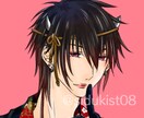 アイコンイラスト描きます グラデーションが好き。彩度高め多。女子苦手ですけど描けます イメージ1