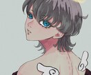 ダークで雰囲気のあるイラストを制作いたします あなたのキャラを“刺さる絵”にします イメージ3