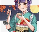 素敵イラストをお届けします 1枚絵・立ち絵なども対応可です◎ イメージ1