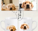 お子さんやペットの写真でマグカップを作成します 〜大切なお子さんをかわいくデザインします♡ イメージ6
