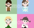 シンプルなゆるかわ似顔絵描きます ゆるかわ・ポップ・ちょっと不思議で楽しい雰囲気 イメージ2