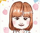 似顔絵を透明水彩でふんわり優しくお描きします プチギフトをお探しの方にオススメ♪ イメージ8