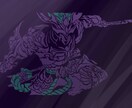 タトゥー、トライバルなどの絵柄、紋様を描きます あなたの好きなものを紋様で描きます！ イメージ3