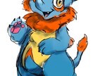 可愛い！かっこいい！ケモノキャラクター作成します ケモノや動物のキャラクターデザインをいたします！ イメージ3