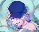 sns用オリジナルイラストをお描きします SNSのアイコンやヘッダー、オリジナルキャラクターで統一感を イメージ5