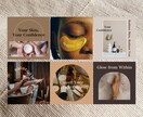 Instagramの投稿画像を制作します 1投稿10枚まで同料金で制作します イメージ4