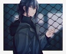 エモくてしっとりした雰囲気のイラスト描きます アイコンからサムネイル、立ち絵までご希望に沿うイラストを提供 イメージ6