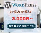 WordPressのお悩みを解決させていただきます トラブル対応から細かな修正まで WordPressの問題解決 イメージ1