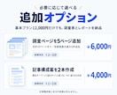 サイトのSEO課題と狙うキーワードを調査します 調査表と改善レポートで、次の一手を整理 イメージ4