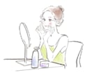 オシャレな水彩画で美容ファッションイラスト描きます 最短即日！商用可能なおしゃれかわいいカットイラスト イメージ10