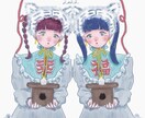 可愛いイラスト描きます SNSのアイコン、挿絵にどうぞ！ イメージ4