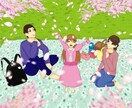 老若男女、テイスト問わずイラスト3日で描きます 少女漫画系、ゆるふわ系、ダーク系モンスターなどお任せください イメージ3