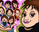 デジタル似顔絵お描きします 誕生日や送別の贈り物にどうぞ。 イメージ6
