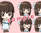 5パターンセット【表情差分】キャラクターを描きます ブログや配信にぴったり！口パクソフトでも使えます♪ イメージ4