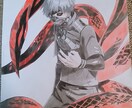 アニメ、ゲームのキャラクター描きます デジタル絵、アナログ絵どちらでも大丈夫です！ イメージ5