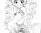 可愛いアニメ風の人物イラストを描きます 可愛い・ダークなど幅広い雰囲気に対応します イメージ6