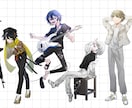 動画のサムネイルや個人用の1枚絵を制作いたします ダークな雰囲気が得意です！ご希望の空気感のイラストをお届け！ イメージ2