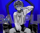 活動者向けの一枚絵制作いたします 活動用に幅広くご利用いただけます。 イメージ4