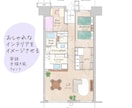 平面間取り図｜民泊の家具付き図を魅力的にします 一級建築士による手描きイラスト図面で差別化を イメージ9