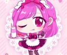 キラキラで可愛いミニキャラをお描きします きゅるきゅるおめめのデフォルメキャラならお任せください！ イメージ3