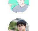 お試し価格中！男前に仕上がる似顔絵お描きします 思わず目を惹く似顔絵はSNSやビジネスアイコンに最適です イメージ3