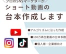 SNSショート動画の台本を制作します プロの動画クリエイターがショート動画の台本を制作いたします！ イメージ1